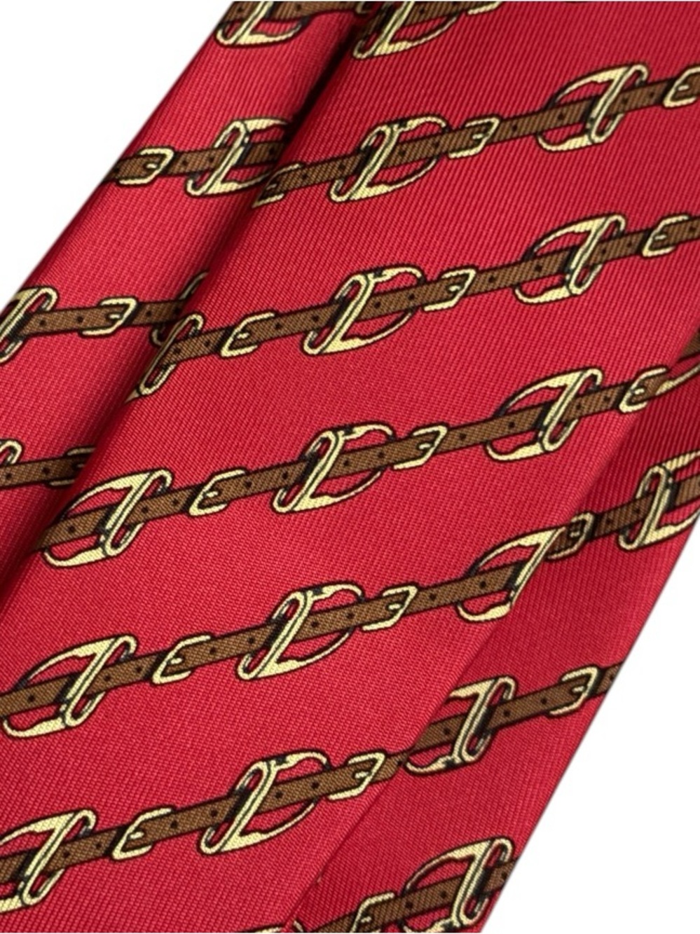 HERMÈS silk tie